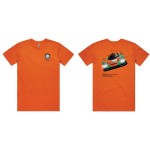 Orange Event Tee 100% Cotton